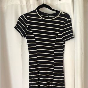 COPY - Navy blue and white dress Forever 21